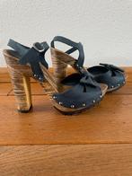 Esprit blokhak/pumps jeans blauw maat 38, Pumps, Blauw, Nieuw, Ophalen of Verzenden