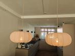 Mooie set lampen van Rietveld beige/zand Scandinavisch, Huis en Inrichting, Lampen | Plafondlampen, Ophalen, Zo goed als nieuw