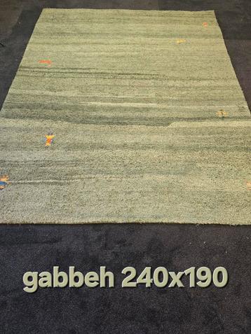 Perzisch Tapijt Gabbeh 240x190 wollen vloerkleed beschikbaar voor biedingen