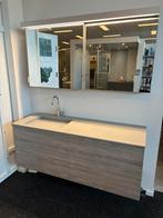 Badmeubel Assenti Quadri met spiegelkast 150cm Nieuw !, Ophalen, 150 tot 200 cm, Nieuw, 25 tot 50 cm