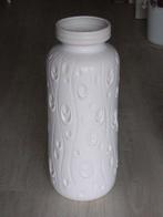 VAAS Scheurich 288 - 51 cm mat witte vloervaas vintage, Ophalen of Verzenden
