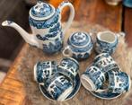 Oud Chinees blauw servies, Ophalen of Verzenden