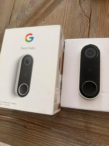 Google Nest Hello video deurbel / smart slimme deurbel beschikbaar voor biedingen