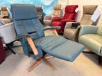 Prominent S100 sta op stoel relax fauteuil gratis bezorging, Verzenden, Zo goed als nieuw, Leer