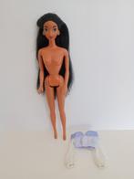 Disney JASMINE van ALADDIN 1992 van MATTEL met hesje/topje, Verzamelen, Poppen, Gebruikt, Ophalen of Verzenden, Pop