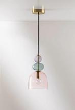 3x Sklum Bezany Kristallen plafondlamp glas Meerkleurig, Ophalen of Verzenden, Zo goed als nieuw, Glas, Minder dan 50 cm
