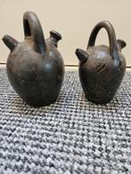 Twee stenen kruiken Pottenbakkerij Hellendoorn, Ophalen