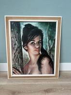 J H Lynch Tina zigeunerin vrouw schilderij prent vintage, Ophalen of Verzenden, Huis en Inrichting