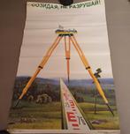 OUDE POSTER, Rechthoekig Staand, Ophalen of Verzenden, Zo goed als nieuw, A1 t/m A3