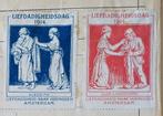 oude sluitzegels mbt Liefdadigheidsdag 1914 (6 st), Verzenden, Nederland