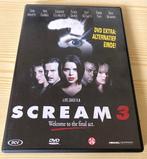 dvd Scream 3 (horror van regisseur Wes Craven), Vanaf 16 jaar, Ophalen, Zo goed als nieuw, Slasher
