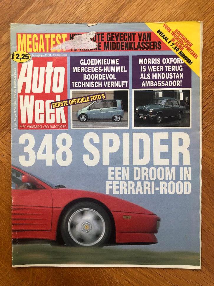 Autoweek nr. 33 1993, Boeken, Auto's | Folders en Tijdschriften, Zo goed als nieuw, Algemeen, Verzenden