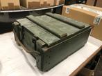 Houten legerkist 35 x 43 cm, Defensie, Overige typen, Ophalen of Verzenden, Defensie