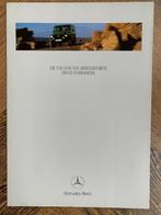Folder brochure Mercedes-Benz G-klasse 290GD W460 1999 nieuw, Nieuw, Mercedes-Benz, Mercedes, Ophalen of Verzenden