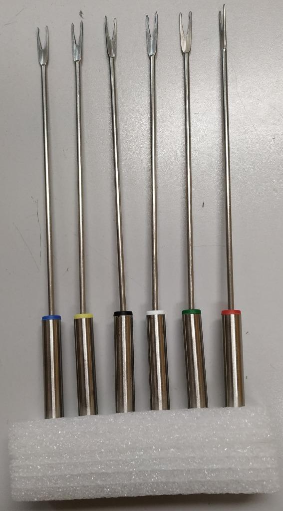 Te Koop: Zes fondue vorken en een deksel, nieuw. , Witgoed en Apparatuur, Fonduesets, Nieuw, Fondue-accessoires, Ophalen of Verzenden