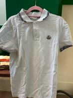 Moncler Polo Wit Maat L, Kleding | Heren, Ophalen of Verzenden, Maat 52/54 (L), Wit