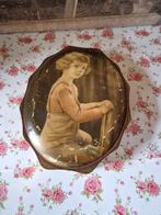 Oud cote d'or blik meisje, Ophalen of Verzenden, Gebruikt, Overige