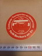 Fa w beckers&zn transport/veevervoer oostrum, Verzamelen, Ophalen of Verzenden, Zo goed als nieuw