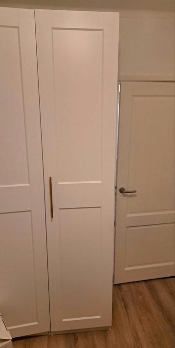 IKEA PAX kast 50 x 60 x 230, wit MET deur - afbeelding 1