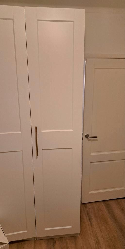 IKEA PAX kast 50 x 60 x 230, wit MET deur, Huis en Inrichting, Kasten | Kledingkasten, Gebruikt, 200 cm of meer, 50 tot 100 cm