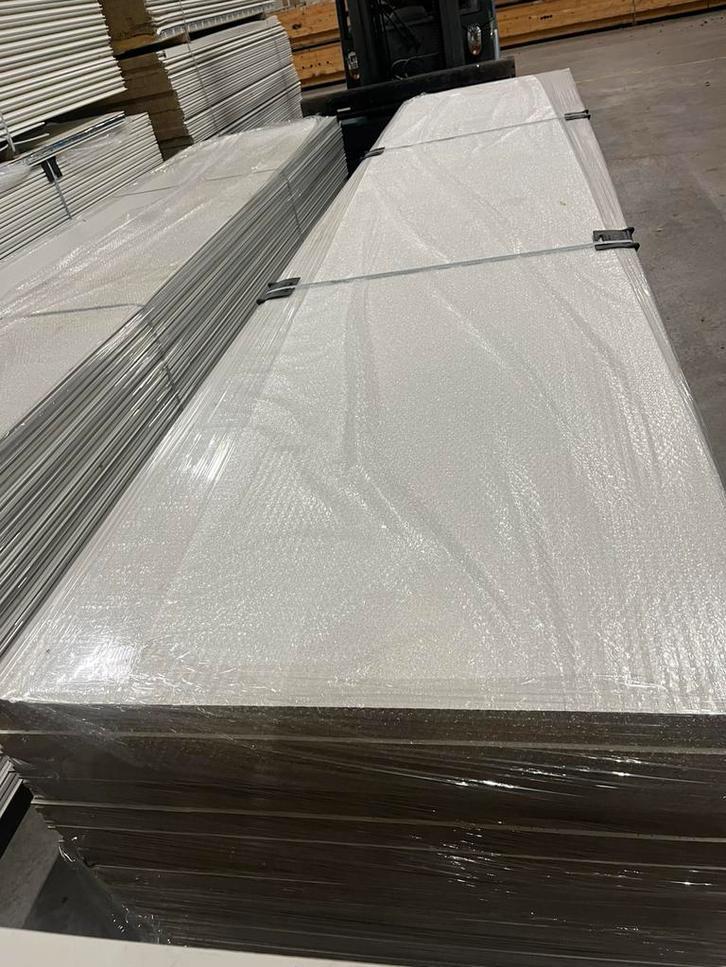 sandwichpanelen steenwolpanelen en perfo, Doe-het-zelf en Verbouw, Platen en Panelen, Gebruikt, Overige materialen, 50 tot 100 mm