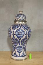 2x Zeer grote Marokkaanse keramiek dekselpot  antiek, Antiek en Kunst, Antiek | Keramiek en Aardewerk, Ophalen