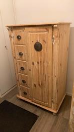 Grenen kast, Ophalen, Gebruikt, 150 tot 200 cm, 50 tot 75 cm
