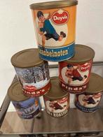 Duyvis knabbelnote. Blikken 6 stuks, Verzamelen, Ophalen of Verzenden, Gebruikt, Overige, Overige merken