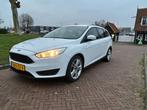 Ford Focus 1.0 Ecoboost Trend 100HP 2015 Btw, Stof, 100 pk, Wit, Handgeschakeld