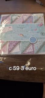 Scrapblokjes, Ophalen of Verzenden, Zo goed als nieuw, Versiering of Embellishment, Overige merken