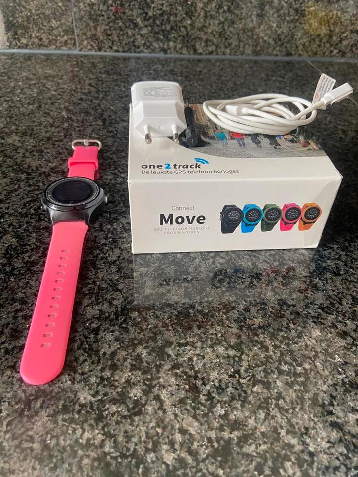 One2track Connect Move GPS kinder horloge met bel functie, Sieraden, Tassen en Uiterlijk, Horloges | Kinderen, Gebruikt, Jongen of Meisje