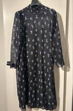 Eksept - zwarte print jurk | maat XXXL, Zwart, Maat 46/48 (XL) of groter, Ophalen of Verzenden, Eksept