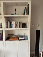Grote Boekenkast in Twee Delen, Ophalen, Strak modern, Gebruikt, Overige materialen