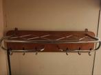 Vintage Wandkapstok met Hoedenplank, Wandkapstok, Gebruikt, Ophalen of Verzenden, Minder dan 100 cm