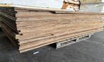 75 m² underlaymentplaten 18 mm 1220x2440 mm – onts spijkerd, Doe-het-zelf en Verbouw, Hout en Planken, Ophalen, Gebruikt, Minder dan 25 mm