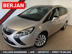 Opel Zafira Tourer 1.4 Edition AIRCO NAVI STOELVERW VELGEN P, Euro 5, Stof, Gebruikt, Zwart