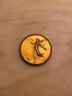 Verguld CACIB San Remo Munt, Postzegels en Munten, Penningen en Medailles, Ophalen of Verzenden, Overige materialen, Buitenland