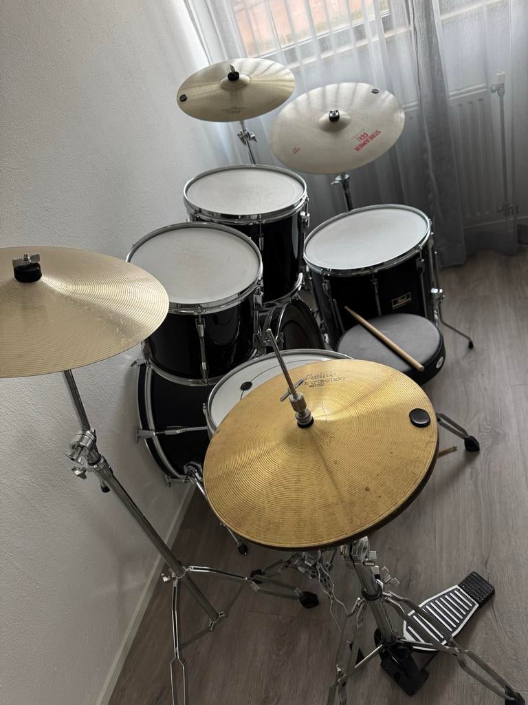 Pearl export Drumstel - Mooie Set!, Muziek en Instrumenten, Ophalen, Gebruikt, Pearl