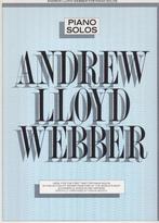 ANDREW LLOYD WEBBER - PIANO SOLOS, Muziek en Instrumenten, Bladmuziek, Piano, Gebruikt, Ophalen of Verzenden