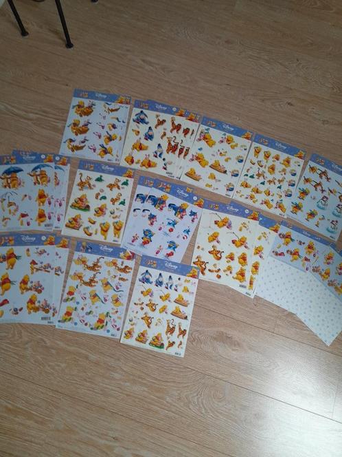 Winnie the Pooh Knipvellen voor 3D kaarten 22 vellen, Hobby en Vrije tijd, Kaarten | Zelf maken, Nieuw, Knipvel, Disney, Ophalen of Verzenden