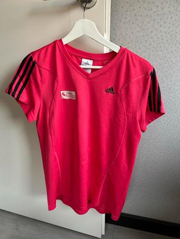 Adidas Sportshirt Roze - Maat L beschikbaar voor biedingen