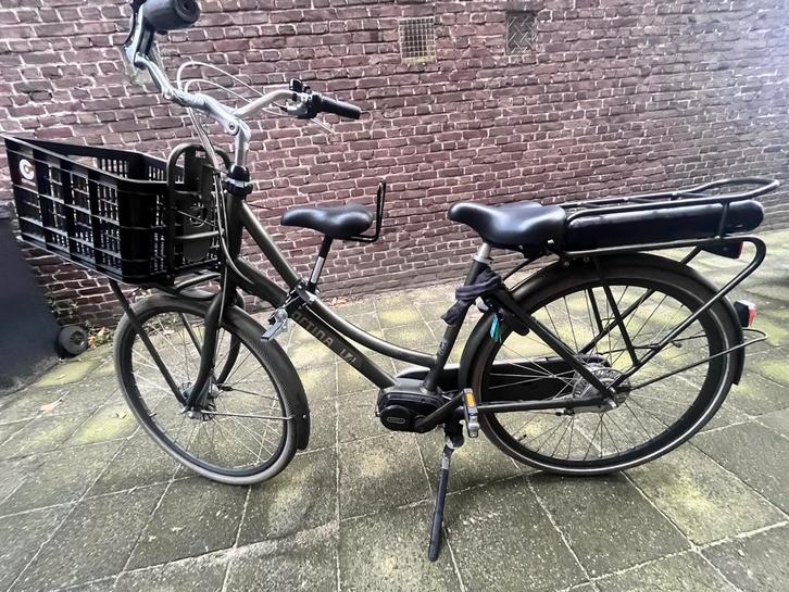 Cortina E-U4 elektrische fiets 2021, Fietsen en Brommers, Elektrische fietsen, Gebruikt, Cortina, 47 tot 51 cm, 30 tot 50 km per accu