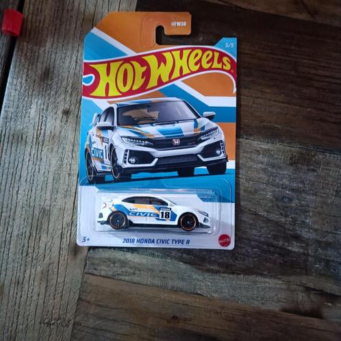 Hot Wheels 2018 Honda Civic Type R Themed Anniversary Series, Hobby en Vrije tijd, Modelauto's | Overige schalen, Nieuw, Auto