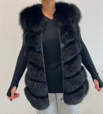 100% echt bont bodywarmer, Kleding | Dames, Bodywarmers, Ophalen of Verzenden, Zo goed als nieuw, Maat 38/40 (M), Bruin