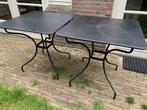 Set Fermob tuintafels, Ophalen, Gebruikt, Vierkant, Overige materialen