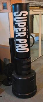 Bokszak op Standaard + Handschoenen, Ophalen, Gebruikt, Bokszak