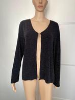 G746 Intown: Set: vest + lang top maat L=42/44 zwart/zilver, Kleding | Dames, Intown, Zwart, Maat 42/44 (L), Ophalen of Verzenden