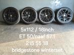 5x112 / 18inch WINTERSET VW ID.3 en CUPRA BORN 215 55 18, Auto-onderdelen, Banden en Velgen, Ophalen, 18 inch, 215 mm, Banden en Velgen