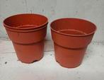 Kweekpotten 19 cm, Tuin en Terras, Bloempotten, Kunststof, Gebruikt, Rond, Ophalen of Verzenden