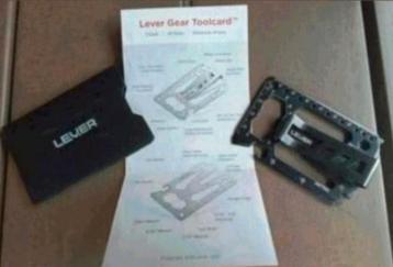 Lever Gear wallet Toolcard Pro. beschikbaar voor biedingen